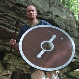 Wooden Viking shield Hvitserk - Celtic Webmerchant