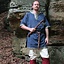 Leg wrappings Hredulf, red - Celtic Webmerchant