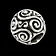 Beardbead con doppia spirale d'argento - Celtic Webmerchant