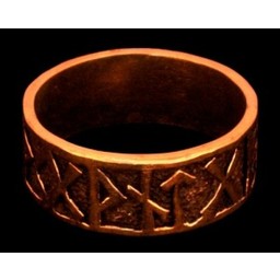 Rune anillo, bronce - Celtic Webmerchant