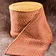 Chevrons tissu à motifs jaune-rouge, 10 cm de large, 7 par mètre - Celtic Webmerchant