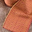 Herringbone motivo tela amarillo-rojo, 10 cm de ancho, por 7 metros - Celtic Webmerchant