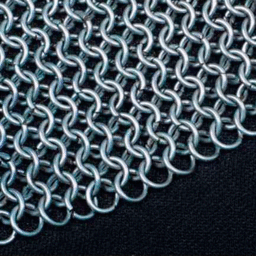 Chainmail coif butted 5 mm rings - Celtic Webmerchant