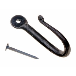 Hand-forged wall hook, L - Celtic Webmerchant