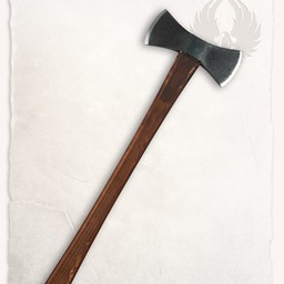 Double Viking axe, battle-ready (blunt) - Celtic Webmerchant