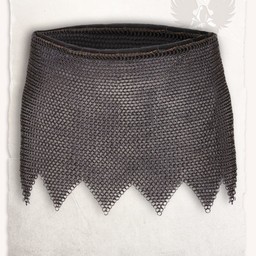 Chainmail skirt Richard, mild steel, butted bronzed - Celtic Webmerchant