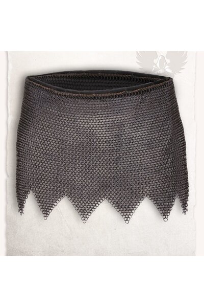 Chainmail nederdel Richard, blødt stål, butted bronzed - Celtic Webmerchant