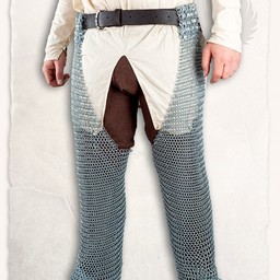 Chainmail chausses Richard, hopfogade runda ringar - Celtic Webmerchant