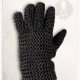 Chainmail gauntlets Richard, bronzed - Celtic Webmerchant