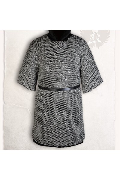 Haubergeon, alluminio, anelli rotondi, rivetti rotondi 10 mm - Celtic Webmerchant