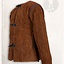 15th century gambeson Aulber suede light brown - Celtic Webmerchant