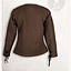 Linen Gambeson findes Aulber brun - Celtic Webmerchant