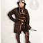 Set completo Gambeson Arthur in pelle scamosciata marrone - Celtic Webmerchant