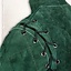 Gambesón Arthur gamuza de cuero conjunto completo verde - Celtic Webmerchant