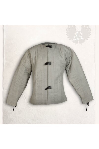 15. århundrede Gambeson findes Aulber, creme lærred - Celtic Webmerchant