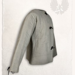 15. Jahrhundert gambeson Aulber, Sahne Leinwand - Celtic Webmerchant