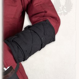 Gambeson bracers Arthur zwart - Celtic Webmerchant