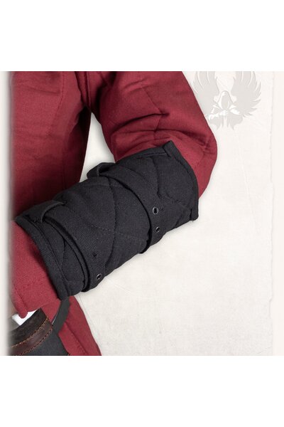 Gambeson bracers Arthur black - Celtic Webmerchant