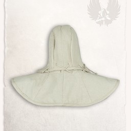 Gambeson Kapuze und Kragen Aulber Creme - Celtic Webmerchant