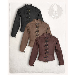 Tudor gambeson zwart - Celtic Webmerchant