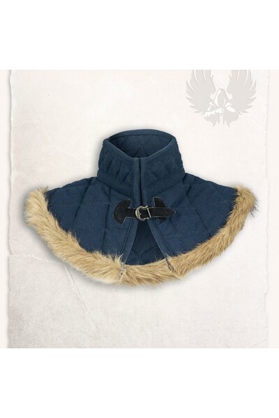 Gambesón cuello azul lana Nimue - Celtic Webmerchant