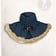 Mytholon Gambeson collar Nimue wool blue - Celtic Webmerchant