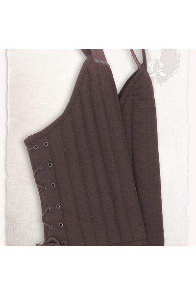 Gambeson protettori delle gambe Leopold marrone - Celtic Webmerchant