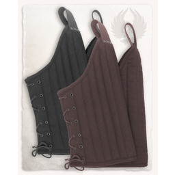 Gambeson protettori delle gambe Leopold marrone - Celtic Webmerchant