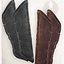 Gambeson arm protectors Leopold suede leather brown - Celtic Webmerchant