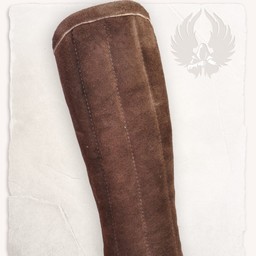 Gambeson arm protectors Leopold suede leather brown - Celtic Webmerchant