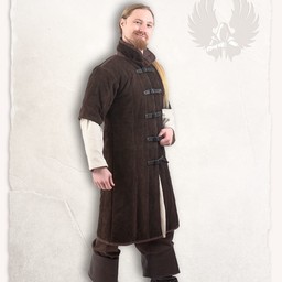 Gambeson de cuero Leopold marrón - Celtic Webmerchant