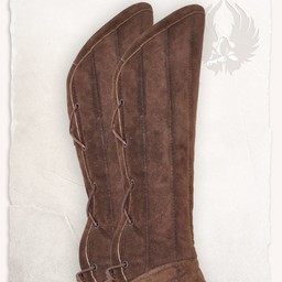 Gambeson cretons de cuir marron de Leopold - Celtic Webmerchant