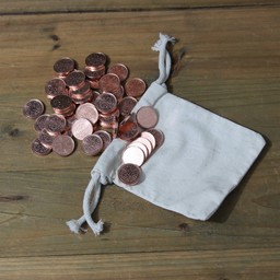 50 monedas LARP con la bolsa de dinero - Celtic Webmerchant