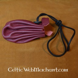 Pochette in pelle morbida, rosso - Celtic Webmerchant