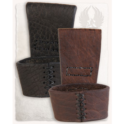 Porte corne en cuir Louis marron - Celtic Webmerchant