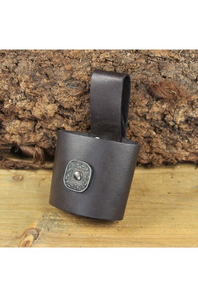 Porta corno Tarek marrone - Celtic Webmerchant