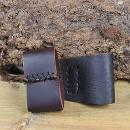 Drinking horn belt holder Louis brown - Celtic Webmerchant