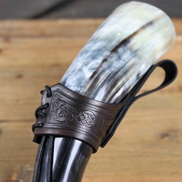 Drikkehorn holder Castagir brun - Celtic Webmerchant