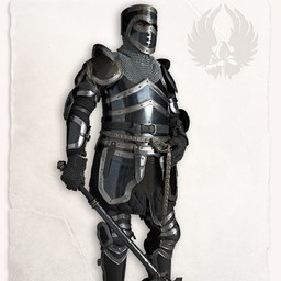 Medieval leg armour Edward bronzed - Celtic Webmerchant