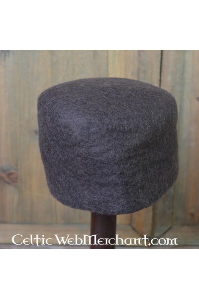 15th century felt hat Dürer brown - Celtic Webmerchant