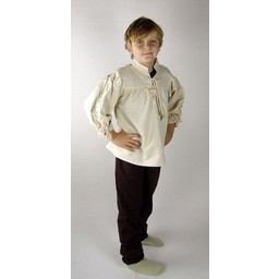 Duke shirt for boys cream - Celtic Webmerchant