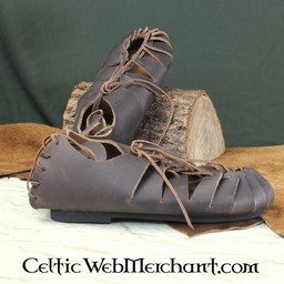 Leren ijzertijdsandalen bruin - Celtic Webmerchant