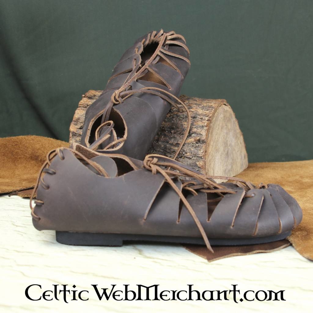 Læderjernalder sandaler - CelticWebMerchant.com