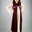 Robe fille Ariane rouge-blanche - Celtic Webmerchant