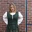 Middeleeuwse doublet Christine donkerbruin - Celtic Webmerchant