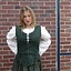 Doblete medieval Christine verde - Celtic Webmerchant