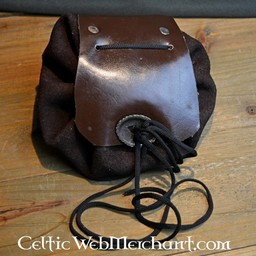 Medieval pouch black - Celtic Webmerchant