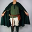 Medieval cloak Karen blue - Celtic Webmerchant