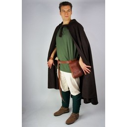 Średniowieczny płaszcz Karen brązowy - Celtic Webmerchant