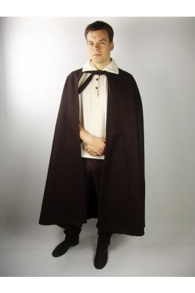 Mittelalterlicher Umhang Robin grau - Celtic Webmerchant